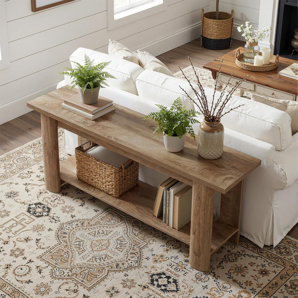 65 Inch Rustic Brown TV Stand B959