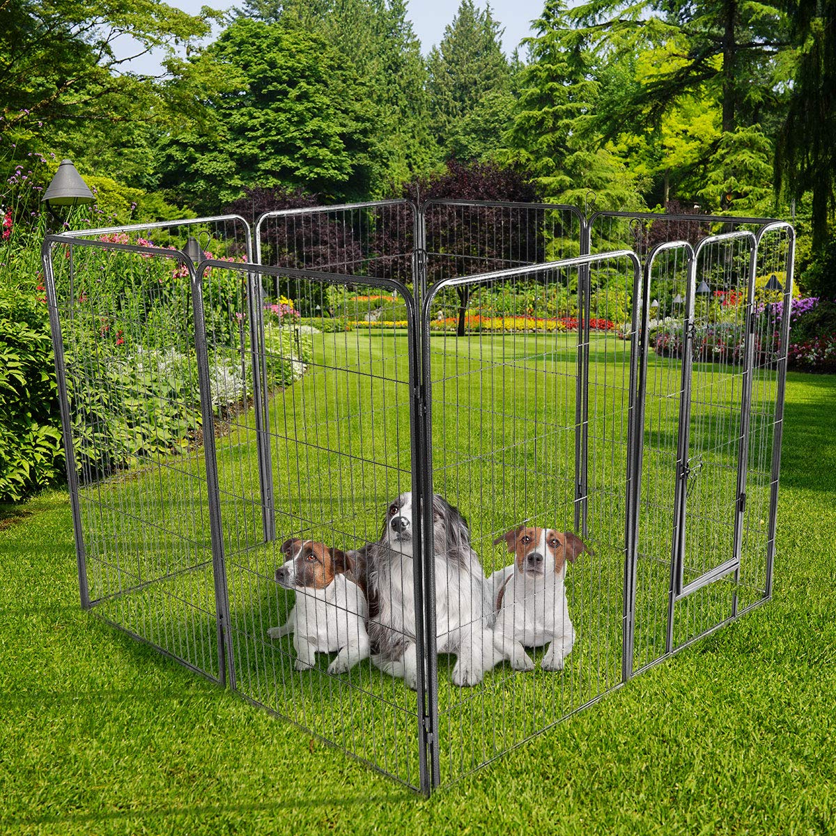 48 inch 8 Panel Metal Dog Playpen C88140