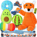 9 Pack Puppy Chew Toys with Rope G422