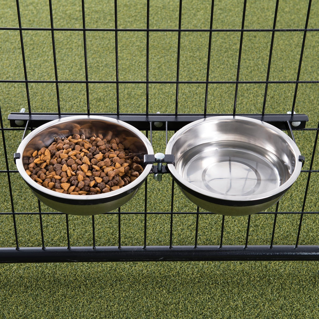 Stainless Steel Double Pet Bowls X702747