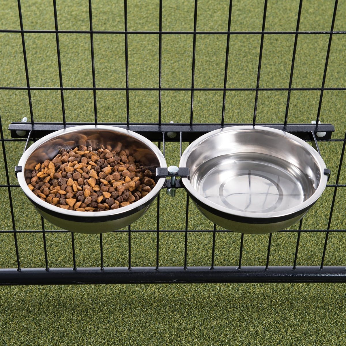 Stainless Steel Double Pet Bowls X702747