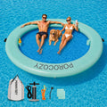Inflatable Water Hammock with Cup Holders L352