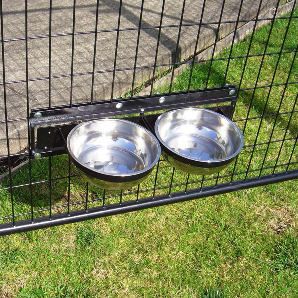 Stainless Steel Double Pet Bowls X702747