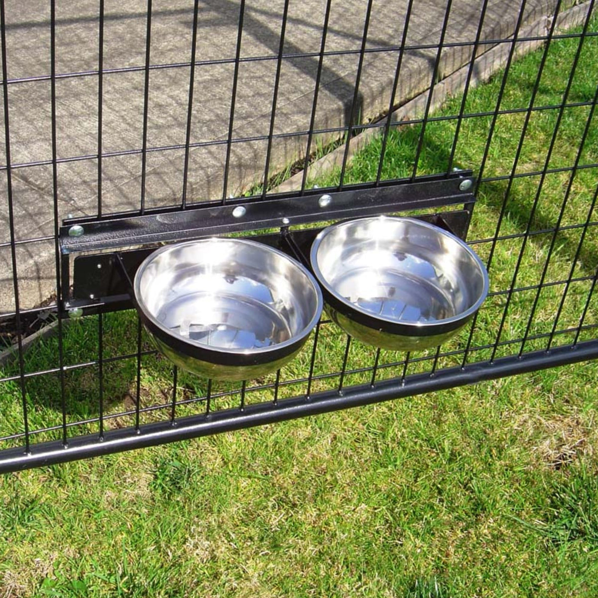 Stainless Steel Double Pet Bowls X702747